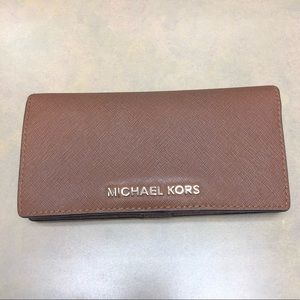 MICHAEL KORS Tan Wallet